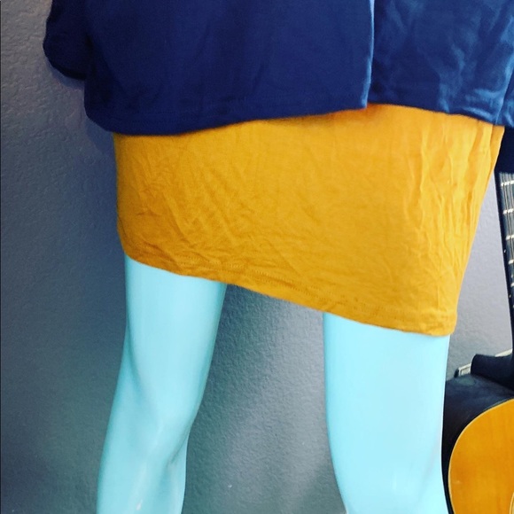 💙 Anthropologie Amaryllis Navy and Gold Sailor Tunic 1980’s Style MEDIUM - Picture 3 of 8